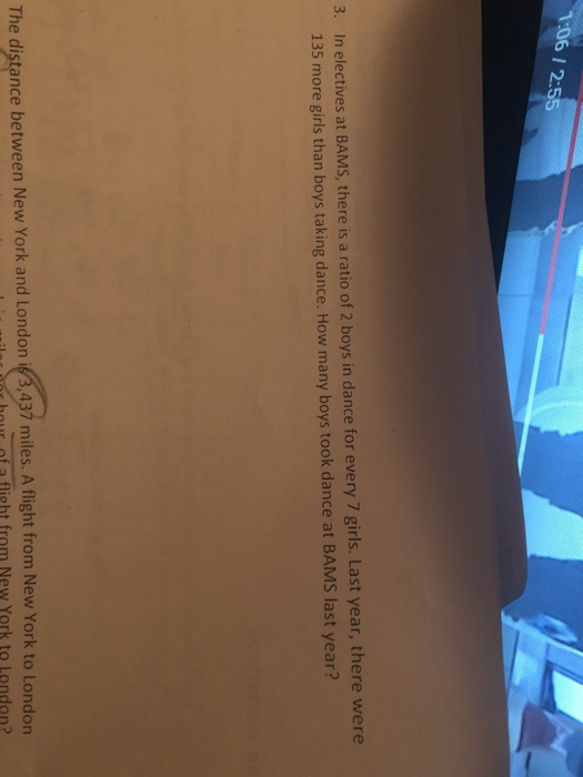 Solved 106 1 25 3 In Electives At BAMS There Is A Ratio Of Chegg