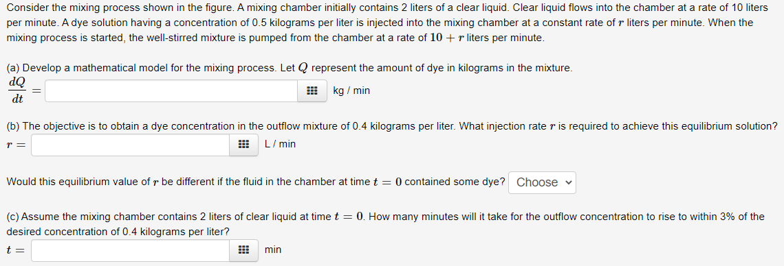 Solved Consider the mixing process shown in the figure. A | Chegg.com