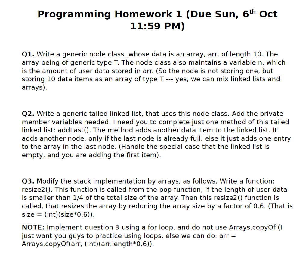 Solved Programming Homework 1 (Due Sun, 6th ﻿Oct11:59 | Chegg.com