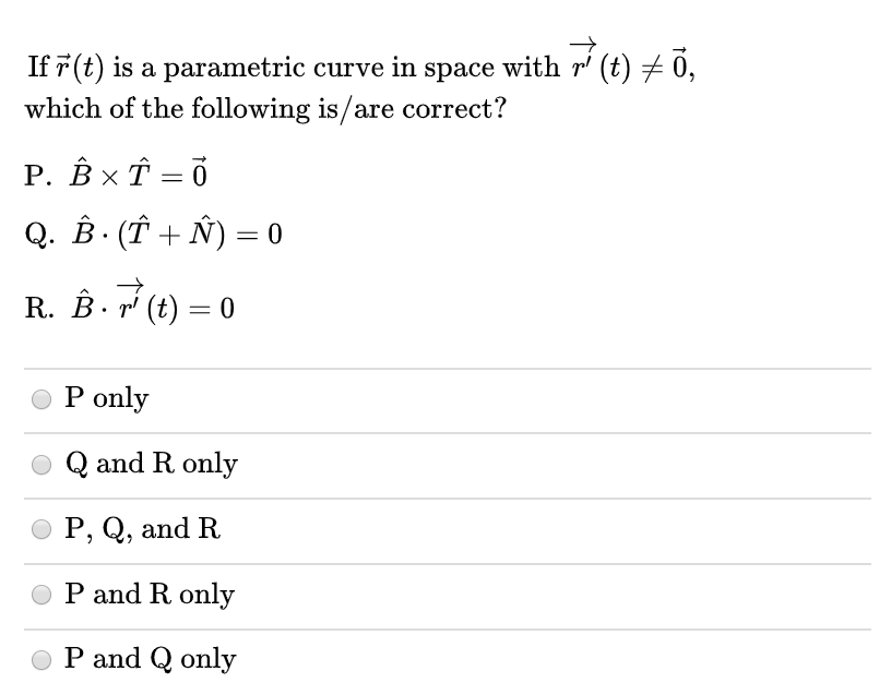 Solved If F T Is A Parametric Curve In Space With R T Chegg Com