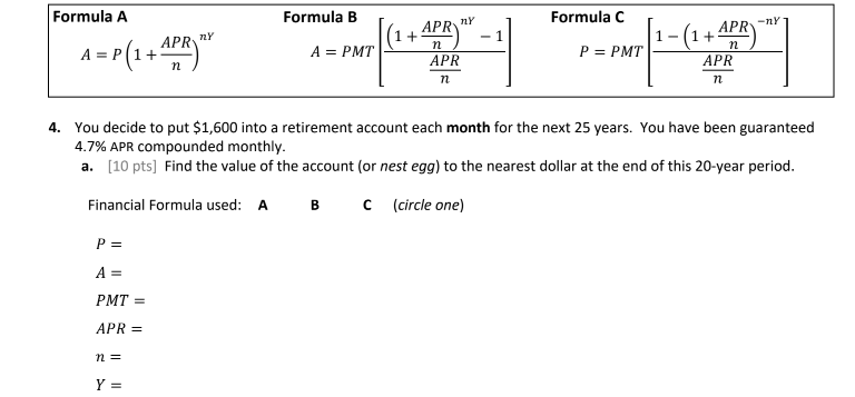 Pmt deals formula math