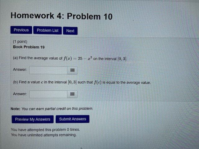 Solved Homework 4: Problem 9 Previous Problem List Next (1 | Chegg.com