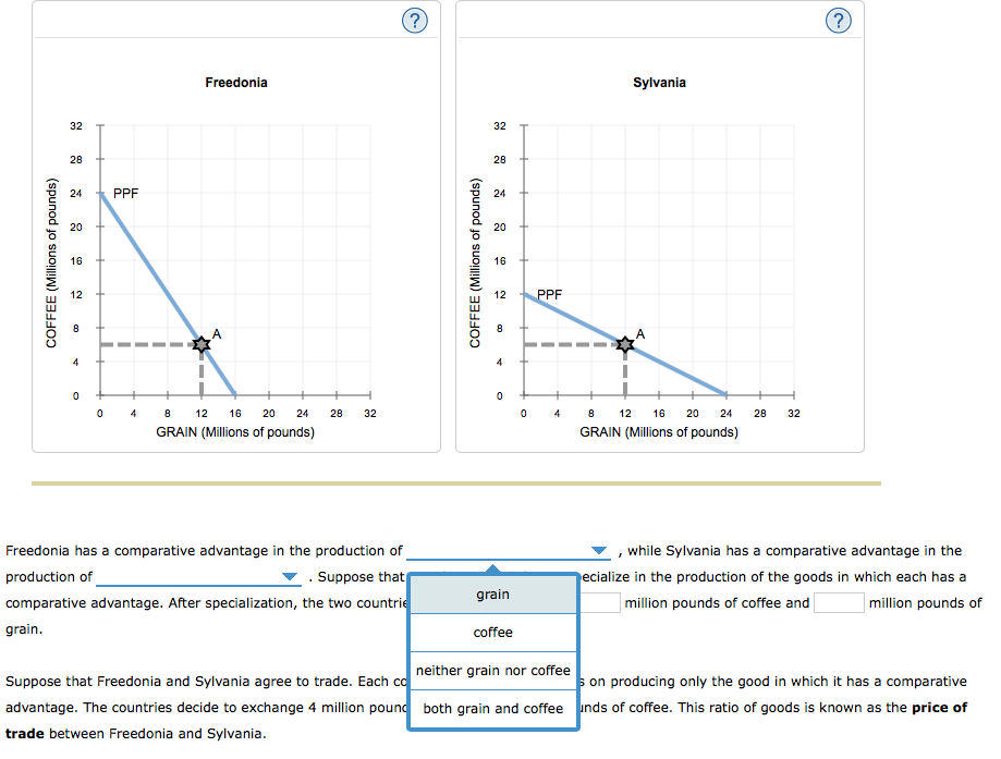 Solved When a country has a comparative advantage in the | Chegg.com