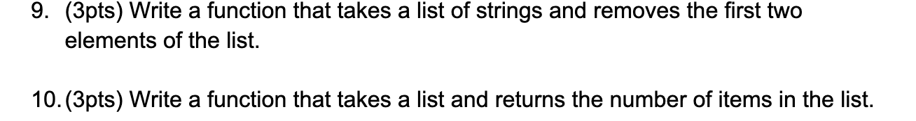 Solved Please Code All Of These In Haskell Programming | Chegg.com