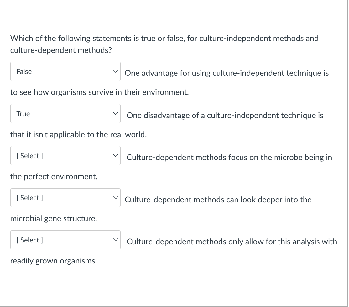 Solved Which of the following statements is true or false, | Chegg.com