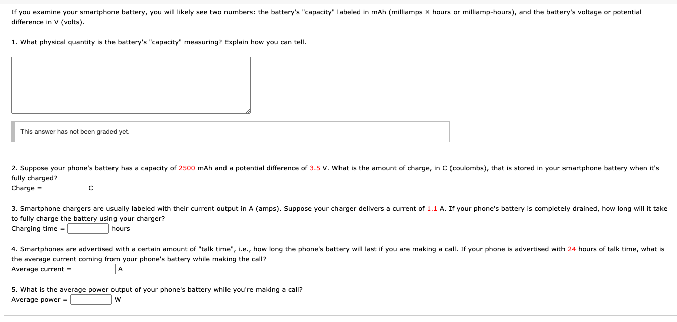 Solved If you examine your smartphone battery, you will