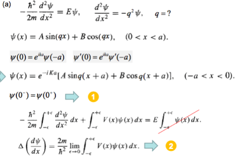 Solved Consider A Dirac Comb Potential N 1 V X V 8 Chegg Com