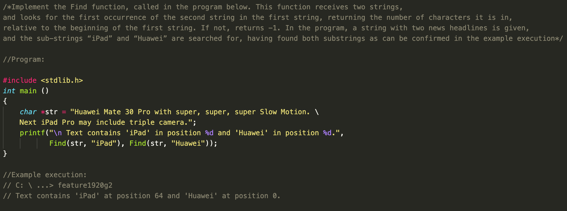 Solved Write the following program in C Language using | Chegg.com