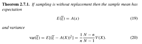 Solved Theorem 2.7.1. If sampling is without replacement | Chegg.com