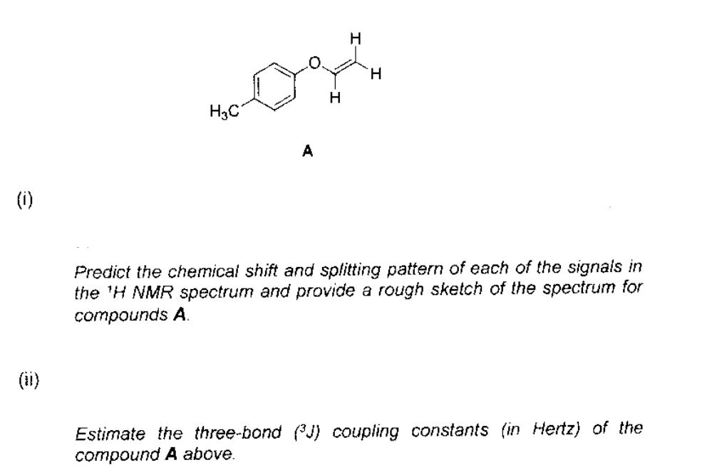 Solved Nh2 A Predict The Chemical Shift And Splitting