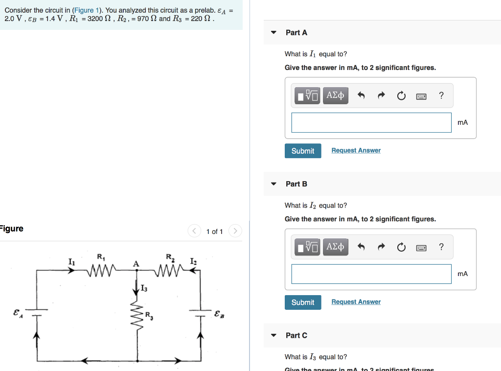Solved Consider the circuit in (Figure 1). You analyzed this | Chegg.com