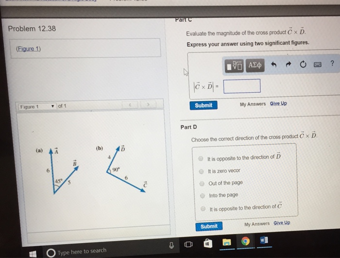 Solved Problem 12.38 (Figure 1) Figure 1 v of 1 (a) Evaluate | Chegg.com
