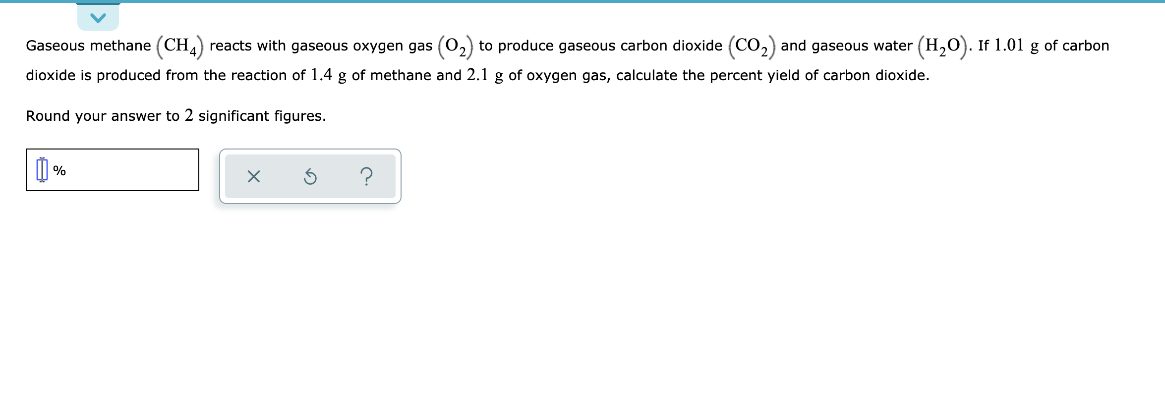 solved-gaseous-methane-ch4-reacts-with-gaseous-oxygen-gas-chegg
