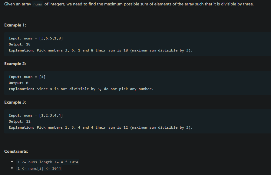 Solved Given an array nums of integers, we need to find the | Chegg.com