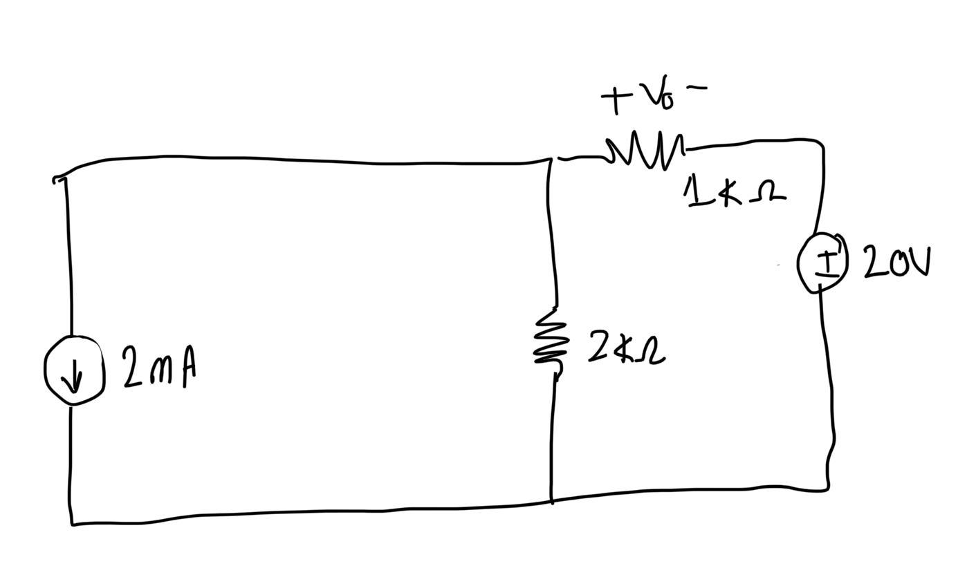 Solved Solve The Following Circuit For V0 Using Nodal | Chegg.com