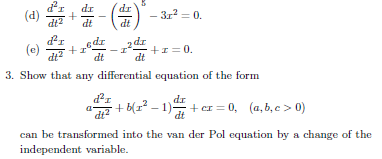 Solved 1) Determine whether or not the following | Chegg.com