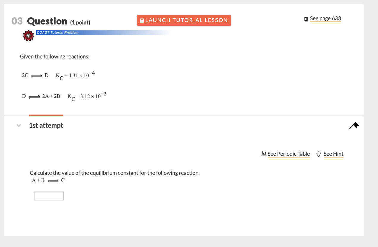 Solved e See page 633 03 Question (1 point) O LAUNCH | Chegg.com