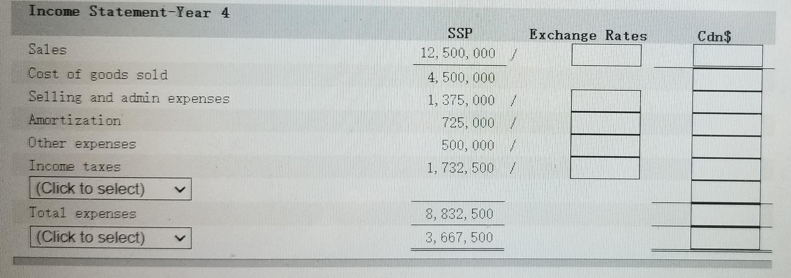 Solved Required: a. Calculate the Year 4 exchange gain | Chegg.com