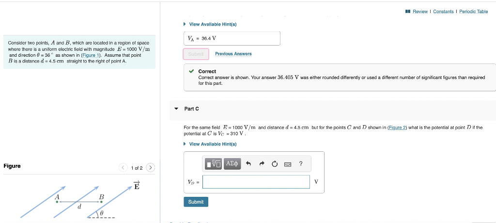 Solved Consider Two Points, A And B, Which Are Located In A | Chegg.com