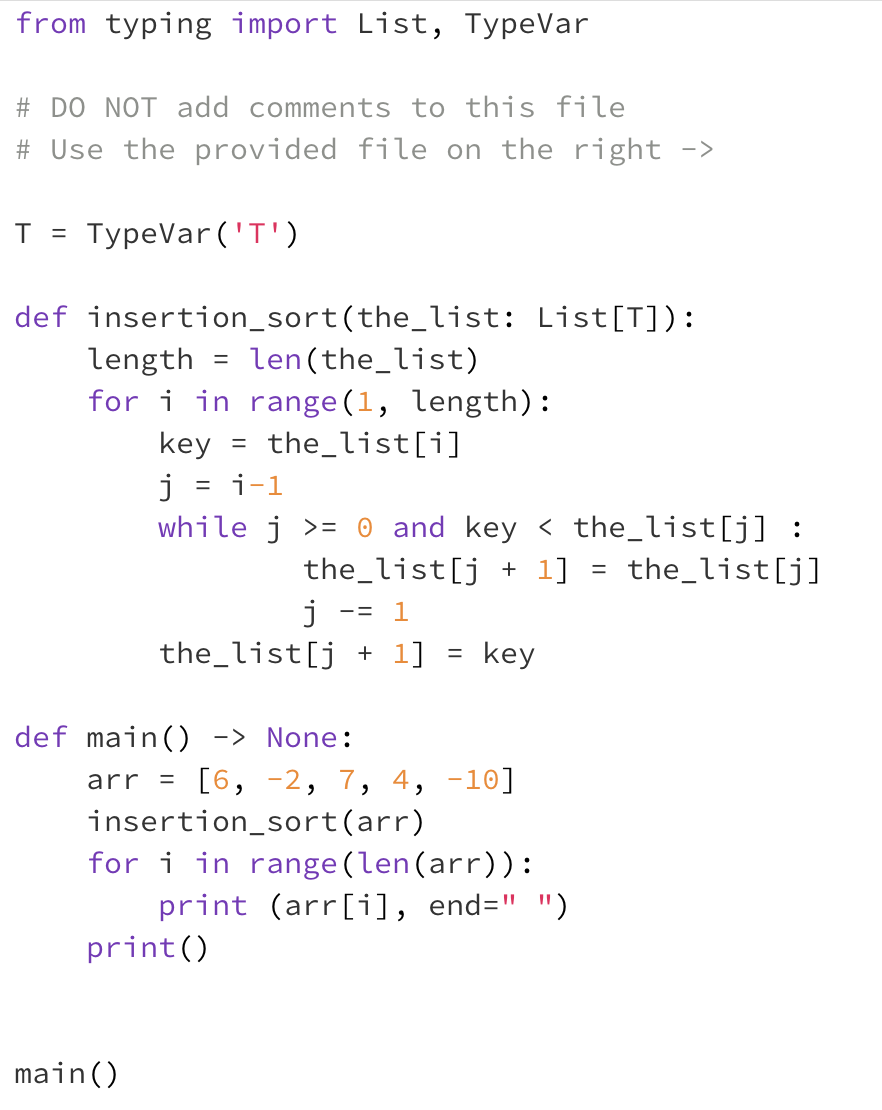 Solved Need help faithfully translating the below Python | Chegg.com