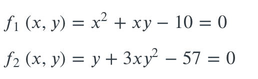 Solved Perform two iterations of the multivariate | Chegg.com