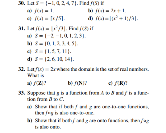 Solved 30 Let S −10247 Find Fs If A Fx1 B 7349