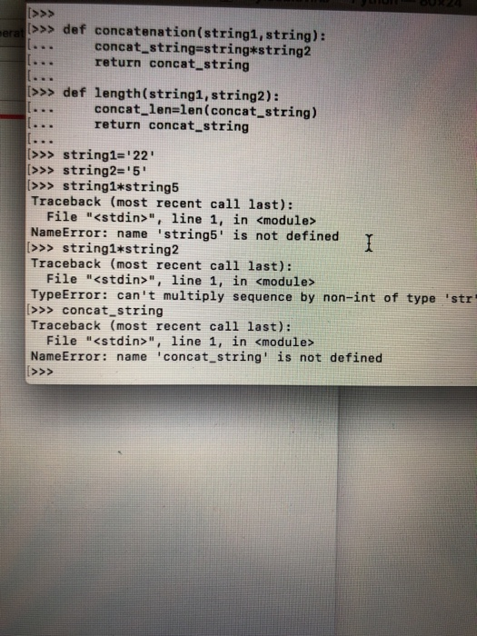 Solved 12] Question No.2: In Python interactive mode or | Chegg.com