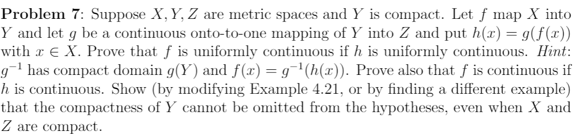 Solved Example 4.21: Let X be the half-open interval [0,2) | Chegg.com