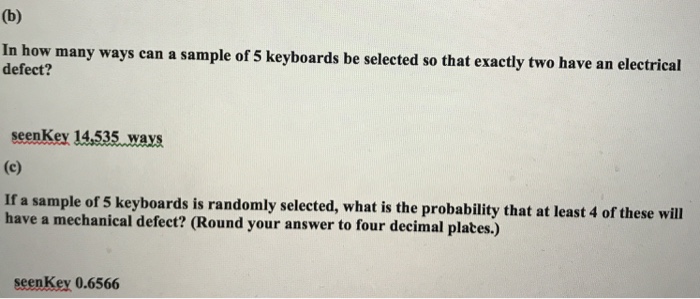 Solved In Letter (b), I Know That To Get The Answer Is | Chegg.com