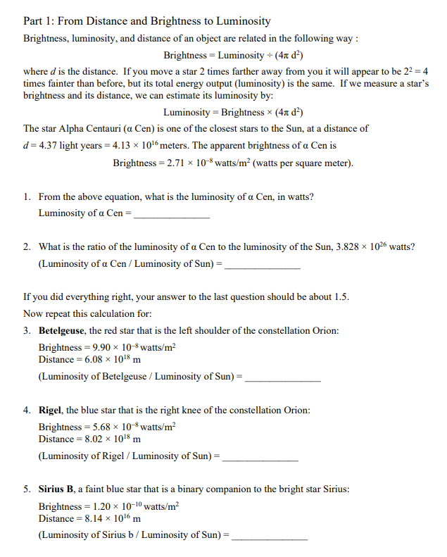 solved-part-1-from-distance-and-brightness-to-luminosity-chegg