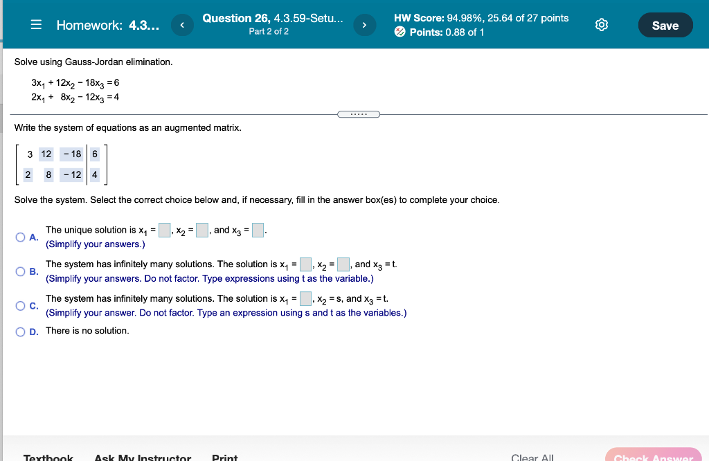 Solved = Homework: 4.3... Question 26, 4.3.59-Setu... Part 2 | Chegg.com
