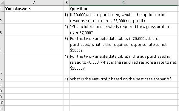 Step Instructions Points Possible 1 0 Start Excel. | Chegg.com