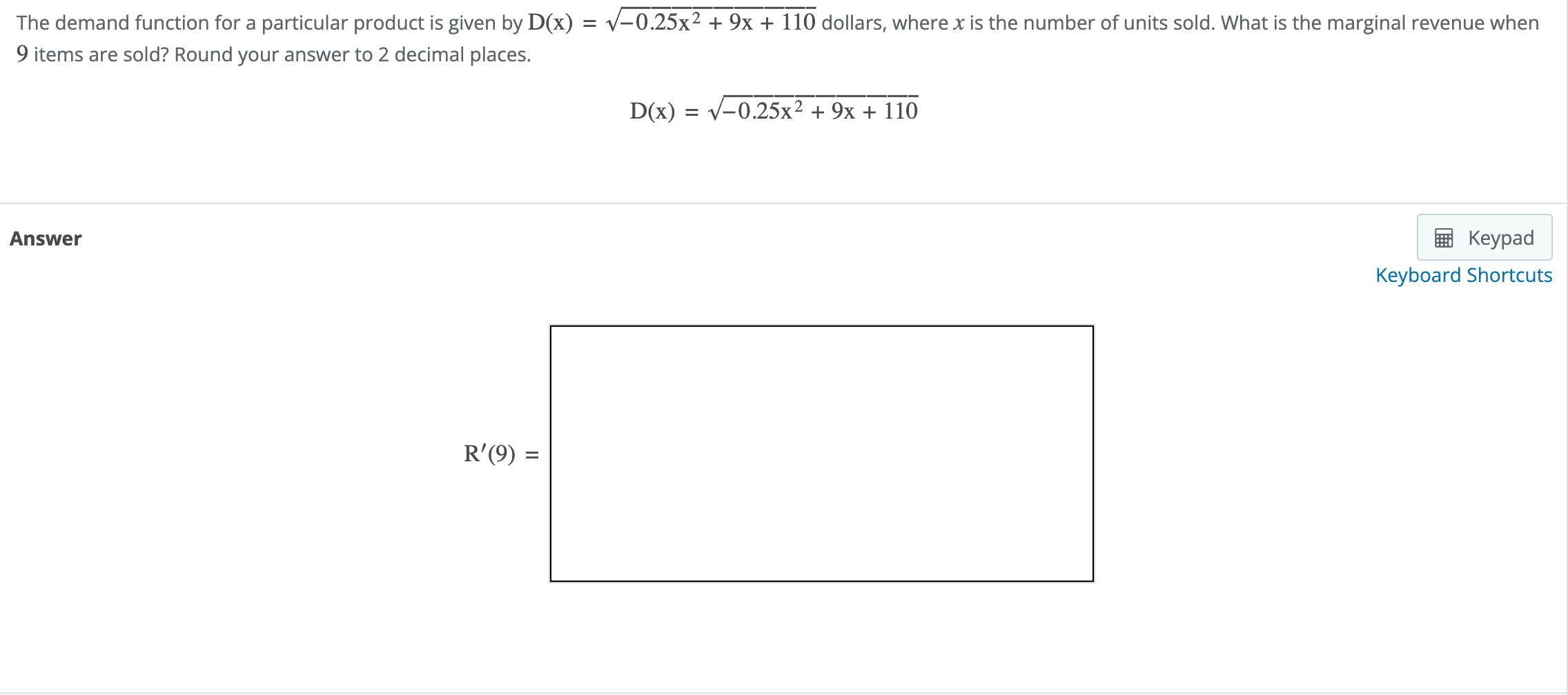solved-the-demand-function-for-a-particular-product-is-given-chegg