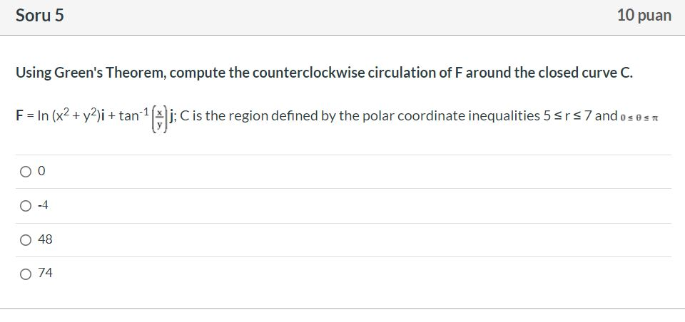 Solved Using Green S Theorem Compute The Counterclockwis Chegg Com