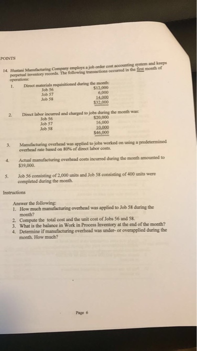 1. Managerial accounting information is generally | Chegg.com