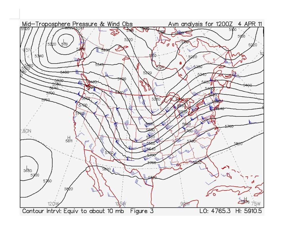 Solved Part III Analyzing Weather Maps & Pressure In this