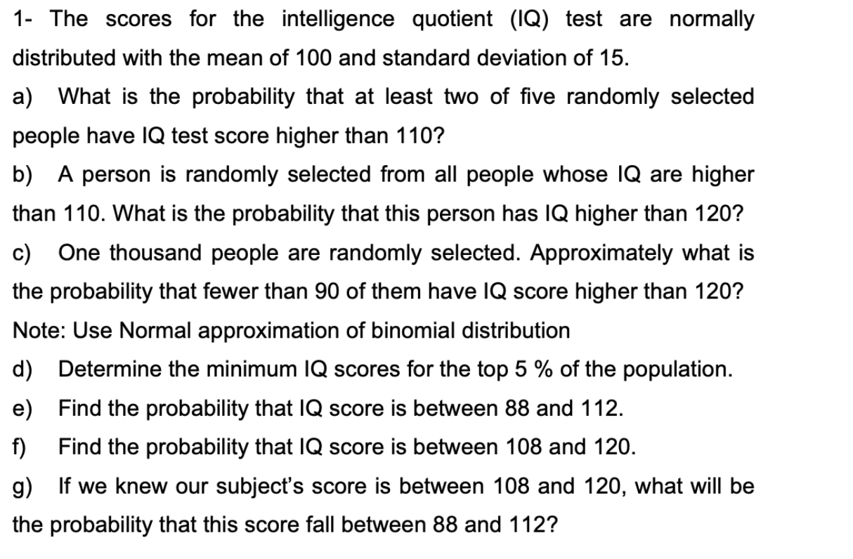 solved-1-the-scores-for-the-intelligence-quotient-iq-test-chegg