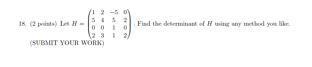Solved 3. (4 points) Solve the following system of | Chegg.com