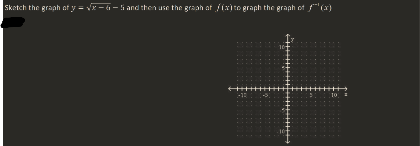 y 5 6x graph