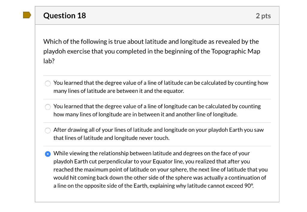 Solved Question 18 2 pts Which of the following is true | Chegg.com