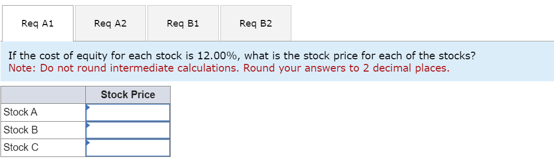 Solved Consider the following three stocks: 1. Stock A is | Chegg.com