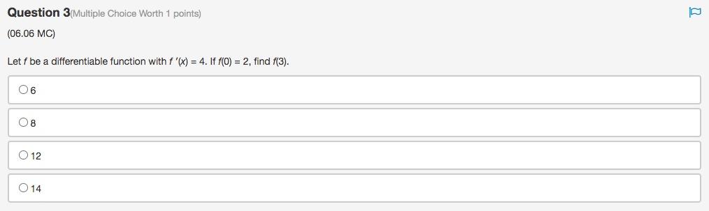 Solved Question 1 Multiple Choice Worth 1 points) (06.06 MC) | Chegg.com