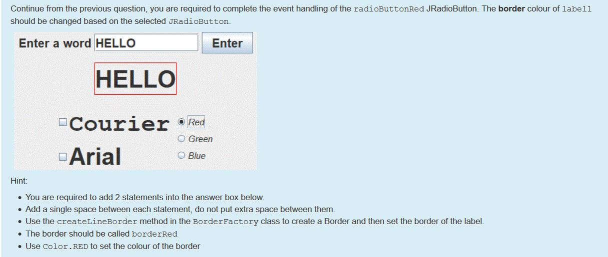 Solved Code Import Java Awt Import Javax Swing Imp