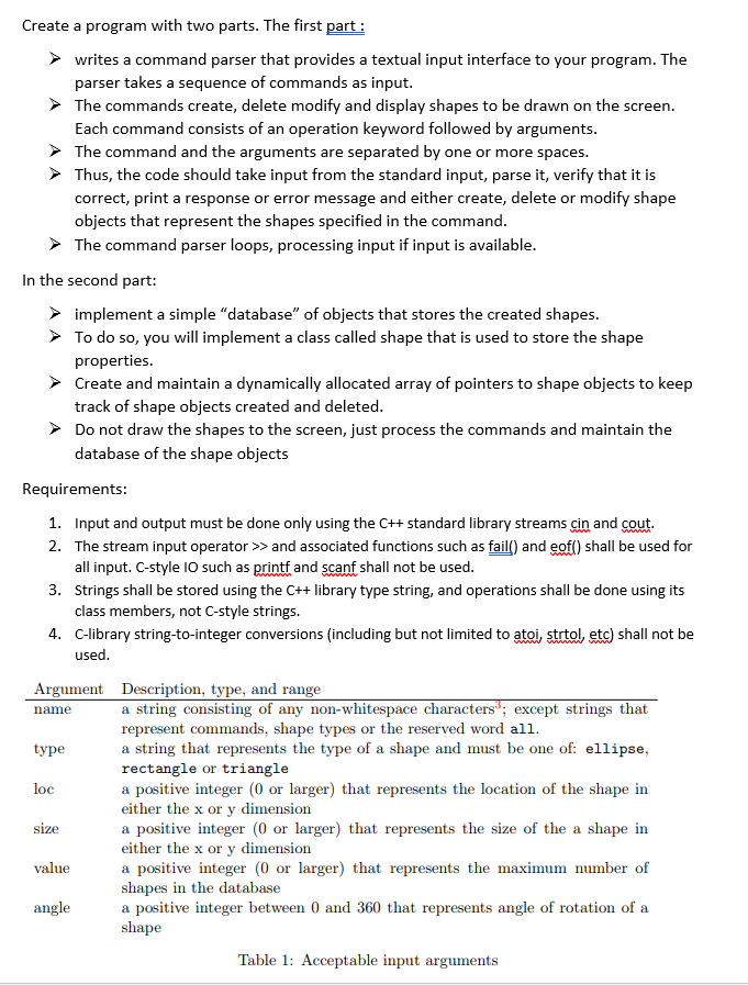 Please help, here is the skeleton for the main.cpp | Chegg.com