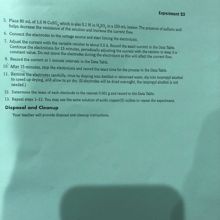Solved Given the data table please answer all the post lab | Chegg.com