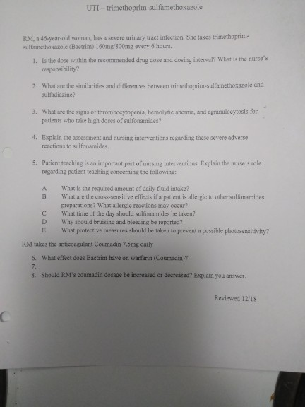 bactrim 160 mg 800 mg