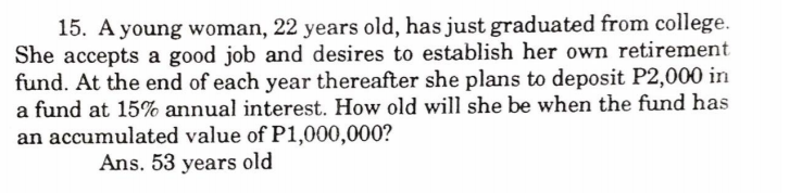 solved-15-a-young-woman-22-years-old-has-just-graduated-chegg