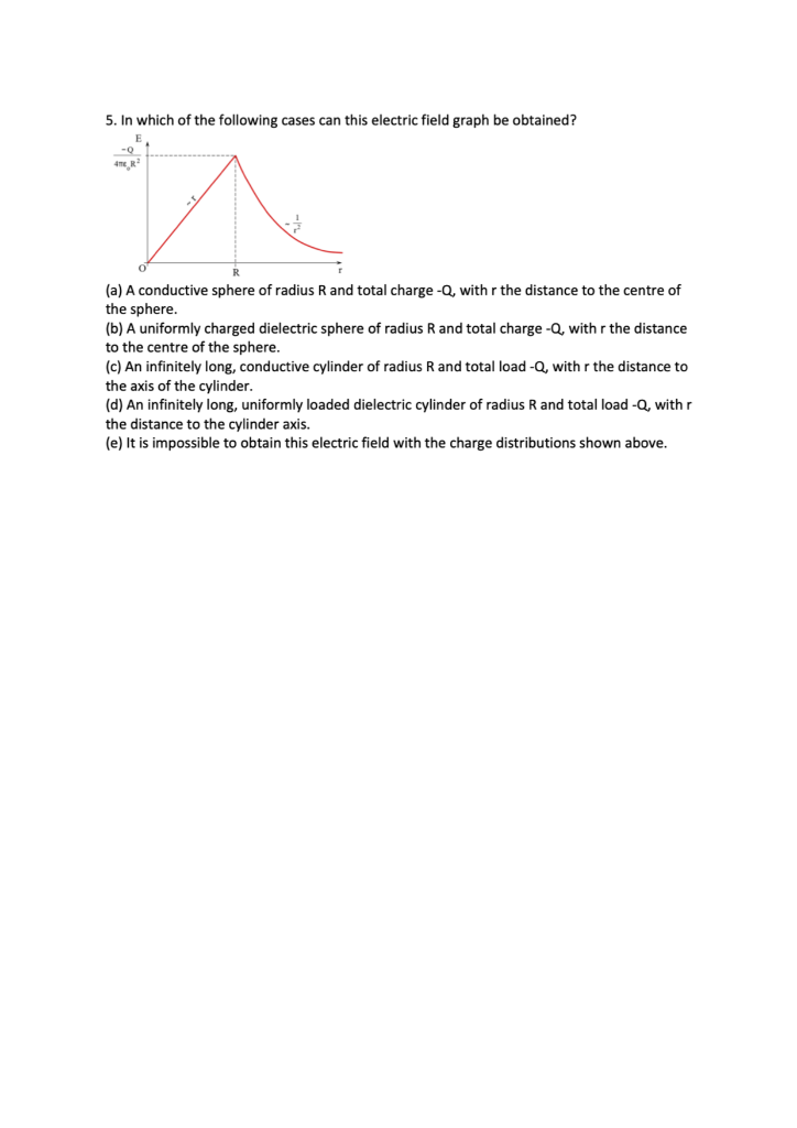 Solved 5. In which of the following cases can this electric | Chegg.com