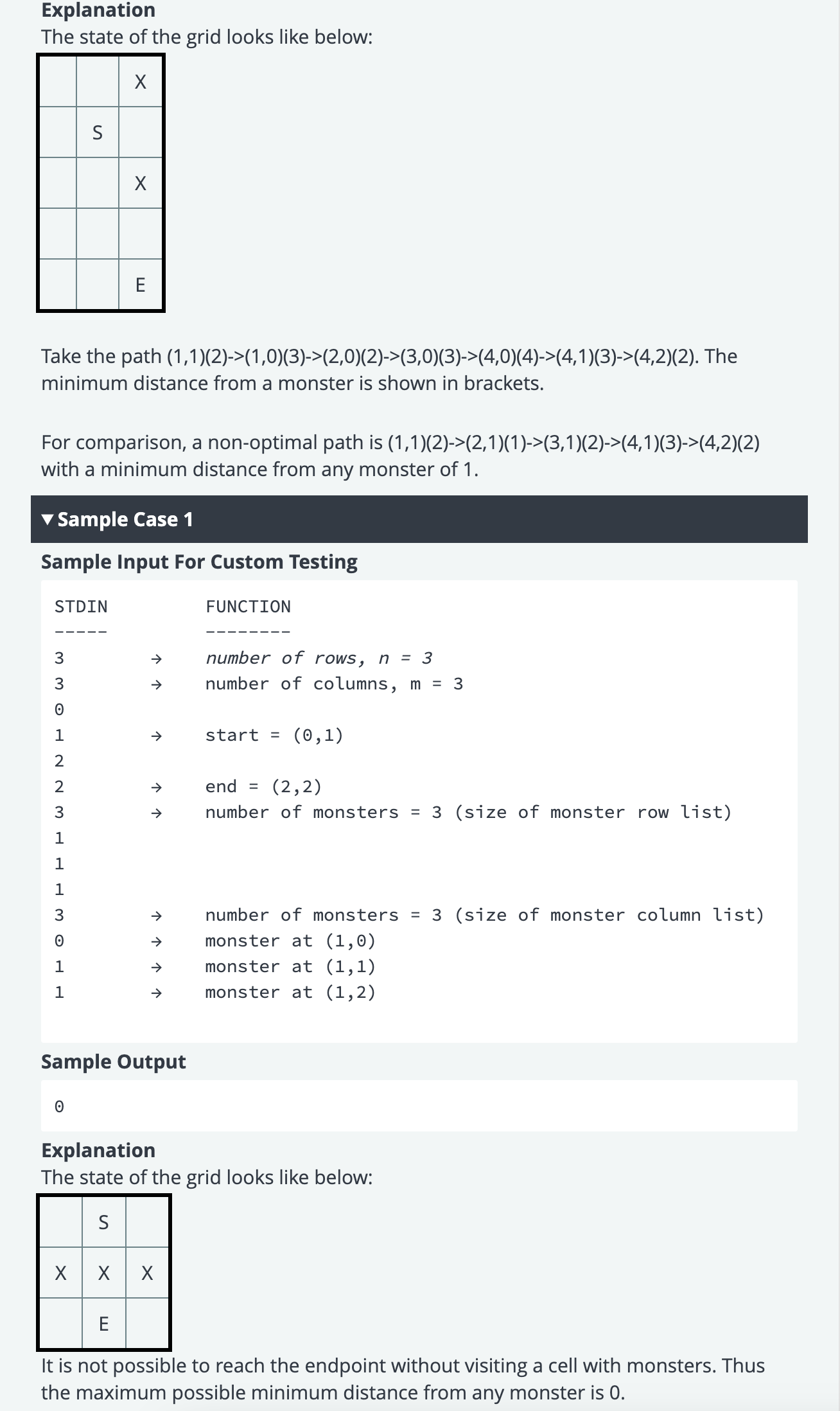 Solved In this game, a player begins on a two-dimensional | Chegg.com