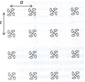 Solved What 2D Bravais lattice corresponds to this diagram? | Chegg.com